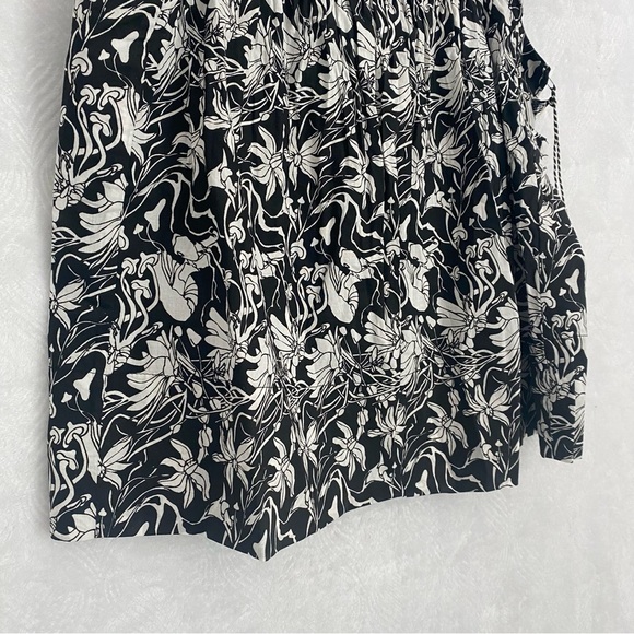 St. Roche NWT Woodrow Top Cropped Organic Cotton Women 10 Floral Mushroom Print - Picture 10 of 16
